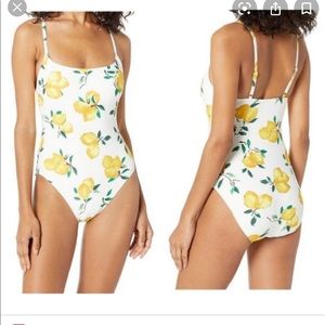 Kate spade lemon one piece swimsuit